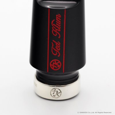 画像6: TedKlum　New York Model Handcrafted Hard Rubber　アルトサックス用ラバーマウスピース　【Large Chamber】　【with Silver Tone Ring】