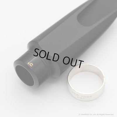 画像10: TedKlum　New York Model Handcrafted Hard Rubber　アルトサックス用ラバーマウスピース　【Large Chamber】　【with Silver Tone Ring】