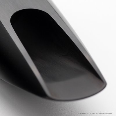 画像14: TedKlum　New York Model Handcrafted Hard Rubber　アルトサックス用ラバーマウスピース　【Large Chamber】　【with Silver Tone Ring】