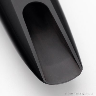 画像4: TedKlum　New York Model Handcrafted Hard Rubber　アルトサックス用ラバーマウスピース　【Medium Chamber】　【with Silver Tone Ring】