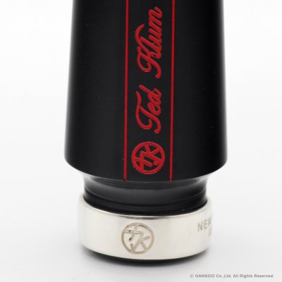 画像6: TedKlum　New York Model Handcrafted Hard Rubber　アルトサックス用ラバーマウスピース　【Medium Chamber】　【with Silver Tone Ring】