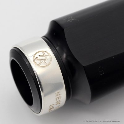画像8: TedKlum　New York Model Handcrafted Hard Rubber　アルトサックス用ラバーマウスピース　【Medium Chamber】　【with Silver Tone Ring】