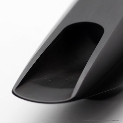 画像10: TedKlum　New York Model Handcrafted Hard Rubber　アルトサックス用ラバーマウスピース　【Medium Chamber】　【with Silver Tone Ring】