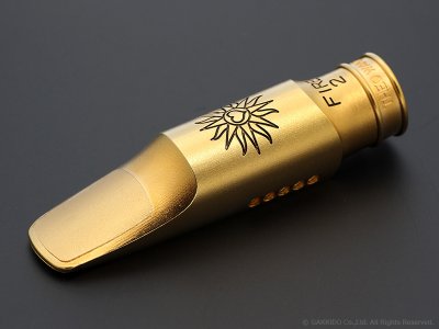 画像1: TheoWanne　FIRE 2　アルトサックス用メタルマウスピース　【Gold Plated】