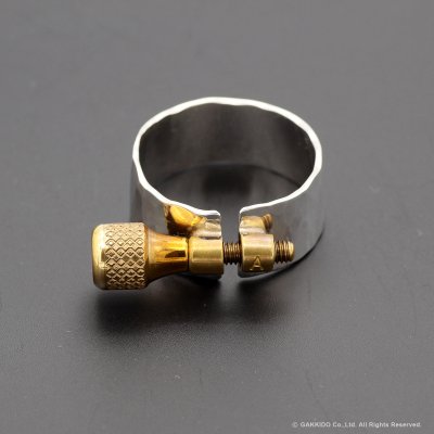 画像8: Gottsu　Sepia Tone VI　Hard Rubber　アルトサックス用マウスピース　【5】　with Gottsu Solid Silver Ligature＆キャップ付き　【USED】