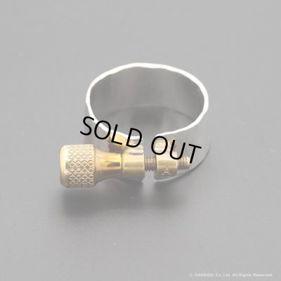 画像8: Gottsu　Sepia Tone VI　Hard Rubber　アルトサックス用マウスピース　【5】　with Gottsu Solid Silver Ligature＆キャップ付き　【USED】