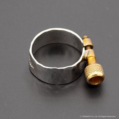 画像9: Gottsu　Sepia Tone VI　Hard Rubber　アルトサックス用マウスピース　【5】　with Gottsu Solid Silver Ligature＆キャップ付き　【USED】