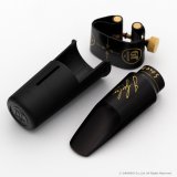 JohannesGerber　Solo MC　ソプラノサックス用マウスピース　【VibraDust R】　【6】 & GF System リガチャー＆キャップ　【USED】