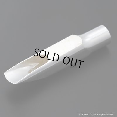 画像2: Lebayle　LR Metal　テナーサックス用メタルマウスピース　【8】　【Silver Plated(re-plate)】＆Silverstein Ligature&Cap　【USED】