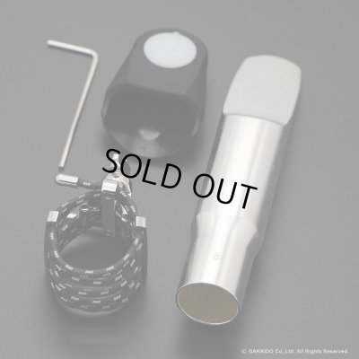 画像8: Lebayle　LR Metal　テナーサックス用メタルマウスピース　【8】　【Silver Plated(re-plate)】＆Silverstein Ligature&Cap　【USED】