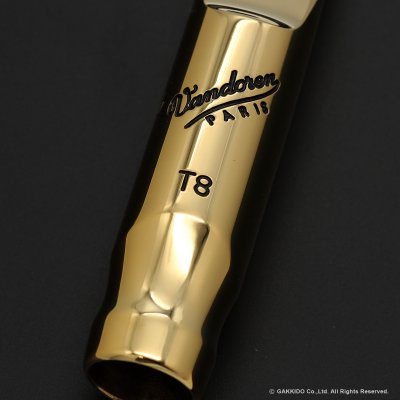 画像6: Vandoren　V16 Metal　テナーサックス用メタルマウスピース　【スモールチェンバー】　【T8】＆Optimumリガチャー＆キャップ付き　【USED】