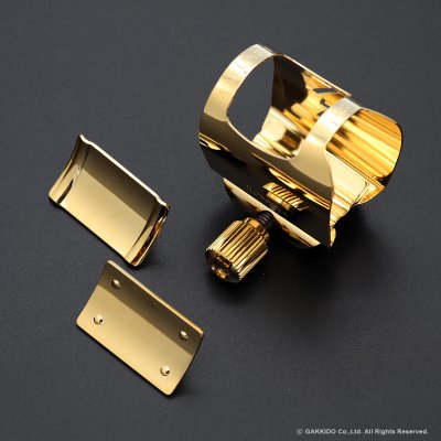 画像7: Vandoren　V16 Metal　テナーサックス用メタルマウスピース　【スモールチェンバー】　【T8】＆Optimumリガチャー＆キャップ付き　【USED】