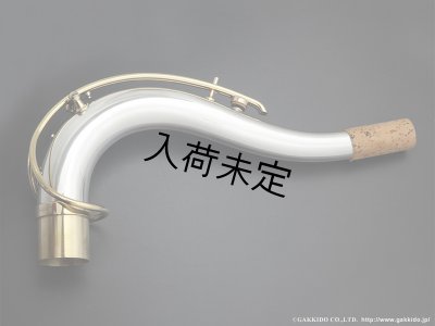 画像1: Gloger　テナーサックス用ネック　対応・ネックカーブ：SELMER　MkVI　【Double Baked仕様】　【総銀製】