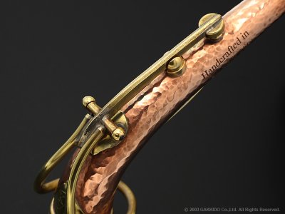 画像5: KB Sax　アルトサックス用ネック　【VANGUARD - HAND HAMMERED COPPER】　【Raw Finish】