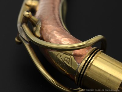 画像6: KB Sax　アルトサックス用ネック　【VANGUARD - HAND HAMMERED COPPER】　【Raw Finish】