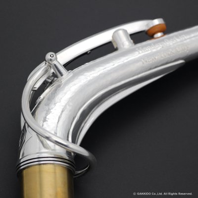 画像3: KB Sax　アルトサックス用ネック　【VANGUARD - HAND HAMMERED STERLING SILVER】　【Brass Parts : Silver Plated】