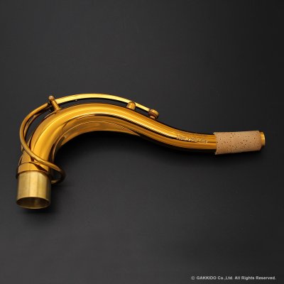 画像1: KB Sax　テナーサックス用ネック　【CANYON - M-61 BRASS】　【Dark Lacquer Finish】