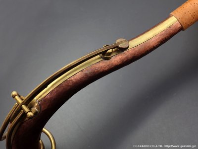 画像10: KB Sax　テナーサックス用ネック　【REDWOOD - HAND HAMMERED COPPER】　【Raw Finish】