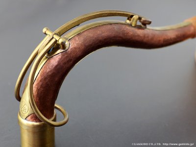 画像3: KB Sax　テナーサックス用ネック　【REDWOOD - HAND HAMMERED COPPER】　【Raw Finish】