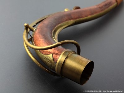 画像5: KB Sax　テナーサックス用ネック　【REDWOOD - HAND HAMMERED COPPER】　【Raw Finish】