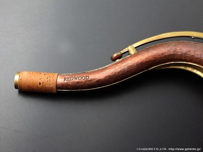 画像6: KB Sax　テナーサックス用ネック　【REDWOOD - HAND HAMMERED COPPER】　【Raw Finish】