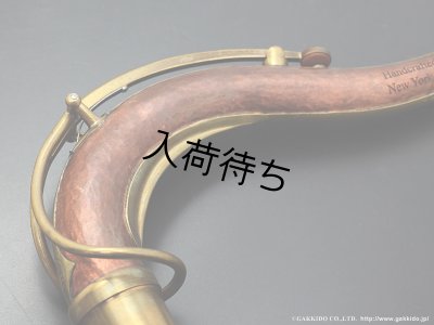 画像9: KB Sax　テナーサックス用ネック　【REDWOOD - HAND HAMMERED COPPER】