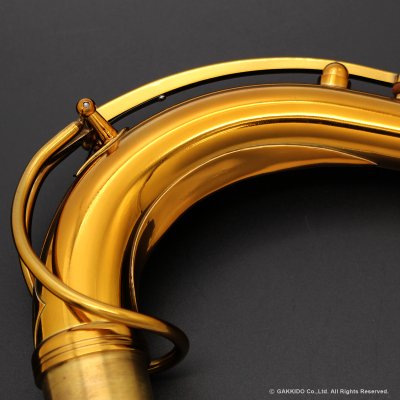 画像3: KB Sax　テナーサックス用ネック　【VANGUARD - C-69 BRASS】　【Dark Lacquer Finish】