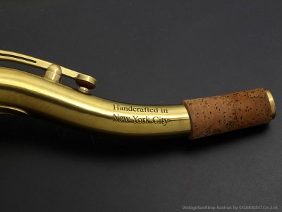 画像3: KB Sax　テナーサックス用ネック　【VANGUARD - M-61 BRASS】　【Raw Finish】