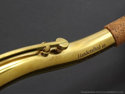 画像4: KB Sax　テナーサックス用ネック　【VANGUARD - M-61 BRASS】　【Raw Finish】