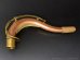 画像2: KB Sax　テナーサックス用ネック　【VANGUARD - Double-Alloy Custom neck】　【M61 hand hammered brass & hand hammered copper】 (2)