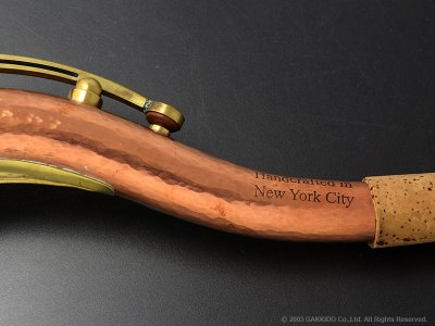 画像9: KB Sax　テナーサックス用ネック　【VANGUARD - Double-Alloy Custom neck】　【M61 hand hammered brass & hand hammered copper】