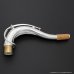 画像1: KB Sax　テナーサックス用ネック　【VANGUARD - HAND HAMMERED STERLING SILVER】　【Brass Parts : Silver Plated】  (1)