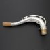 画像2: KB Sax　テナーサックス用ネック　【VANGUARD - HAND HAMMERED STERLING SILVER】　【Brass Parts : Silver Plated】  (2)