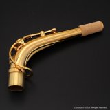 YAMAHA　アルトサックス用ネック　スターリングシルバー製　特注金メッキ仕上げ　【AG1AG-Gold Plated】