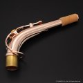 YAMAHA　アルトサックス用ネック　スターリングシルバー製　特注ピンクゴールドメッキ仕上げ　【AG1AG-Pink Gold Plated】