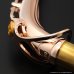 画像4: YAMAHA　アルトサックス用ネック　スターリングシルバー製　特注ピンクゴールドメッキ仕上げ　【AG1AG-Pink Gold Plated】 (4)