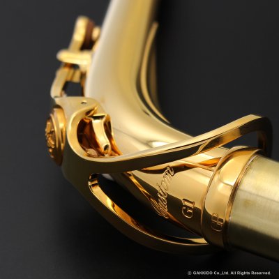 画像4: YAMAHA　アルトサックス用ネック　金メッキ仕上げ　【AG1GP】