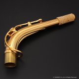 YAMAHA　アルトサックス用ネック　スターリングシルバー製　特注金メッキ仕上げ　【AV1AG-Gold Plated】