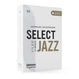 D'Addario Woodwinds　JAZZ SELECT　ソプラノサックス用リード　【ファイルドカット】