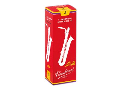 画像1: Vandoren　JAVA FILED RED CUT　バリトンサックス用リード
