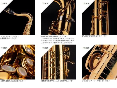 画像2: H.SELMER　シグネチャー　テナーサックス　【ダークシグネイチャーラッカー仕上げ】