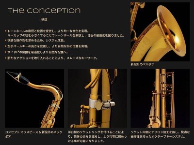 画像2: H.SELMER　シュプレーム　テナーサックス　【ダークゴールドラッカー仕上げ】