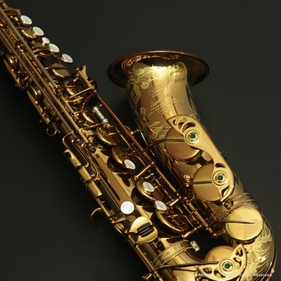 画像5: Wood Stone　Super Custom X　アルトサックス　ヴィンテージラッカー仕上げ　【WOF】