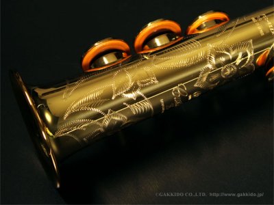 画像11: YAMAHA　YSS-82ZR　ソプラノサックス　【ゴールドラッカー仕上げ】