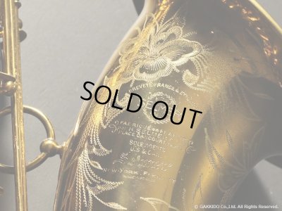 画像46: A.SELMER　Super Balanced Action　Tenor Sax　Serial No：45XXX　【Vintage】