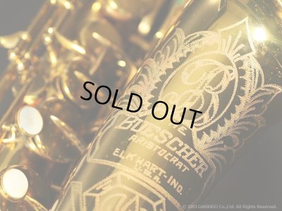 画像20: Buescher　Aristocrat Series II Big B　Alto Sax　Serial No：304XXX　【Vintage】