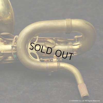 画像32: H.SELMER　Mark VI　Baritone Sax Low A　Serial No：128XXX　【Unlacquer】　【Vintage】