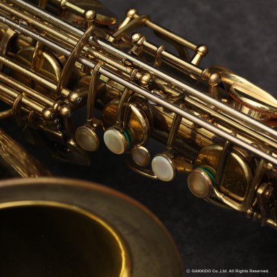 画像24: H.SELMER　Mark VI　Baritone Sax Low A　Serial No：91XXX　【Relacquer】　【Vintage】