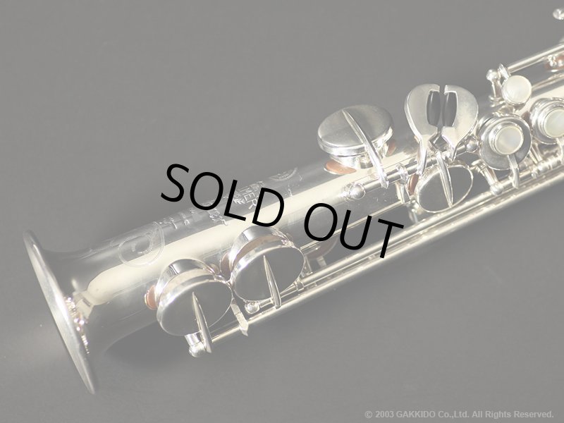 H.SELMER Mark VI Sopranino Sax Silver Plated Serial No