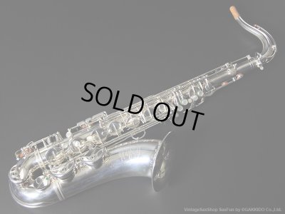 画像1: H.SELMER　Super Balanced Action　Tenor Sax　Silver Plated　1947年製　Serial No：35XXX　【Vintage】